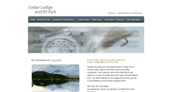 Desktop Screenshot of cedarlodgefun.com